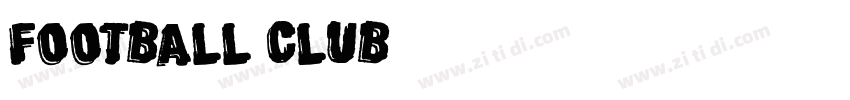 FOOTBALL CLUB字体转换